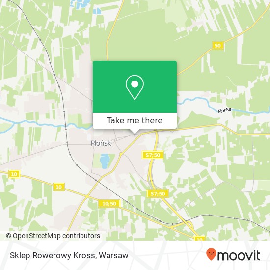 Sklep Rowerowy Kross map