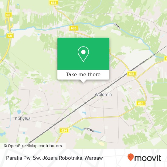 Parafia Pw. Św. Józefa Robotnika map