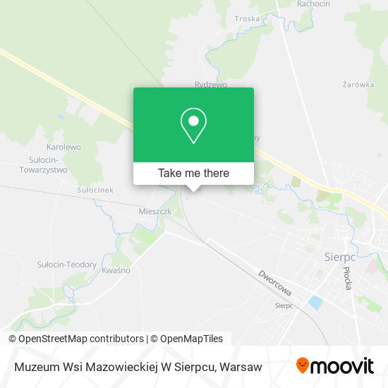 Muzeum Wsi Mazowieckiej W Sierpcu map