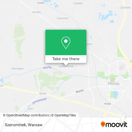 Szerominek map