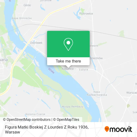 Figura Matki Boskiej Z Lourdes Z Roku 1936 map