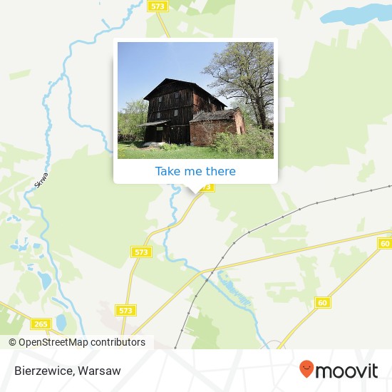 Bierzewice map