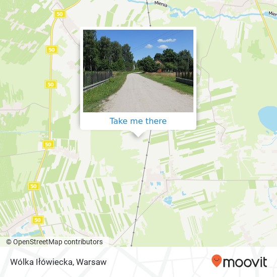 Wólka Iłówiecka map