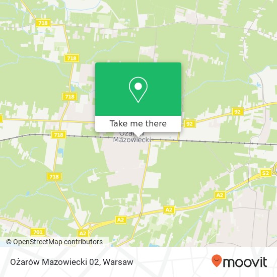 Ożarów Mazowiecki 02 map