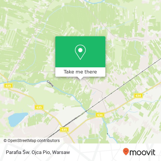 Parafia Św. Ojca Pio map