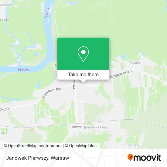 Карта Janówek Pierwszy