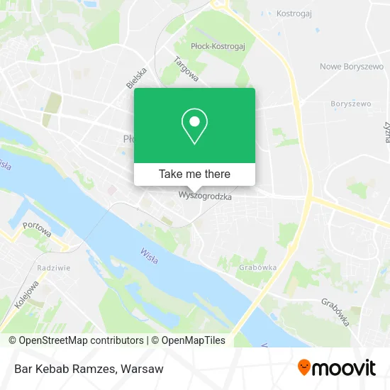 Карта Bar Kebab Ramzes