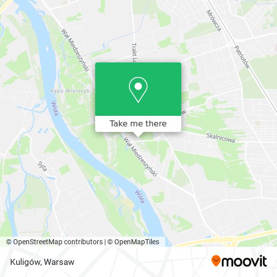 Kuligów map