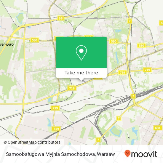 Samoobsługowa Myjnia Samochodowa map