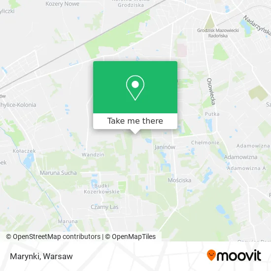 Marynki map