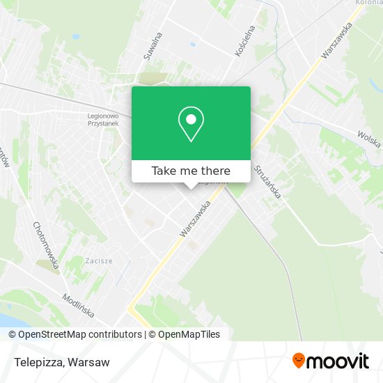 Telepizza map