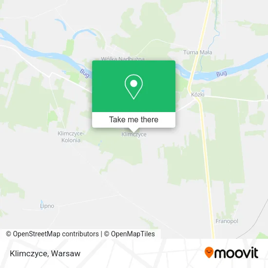 Klimczyce map