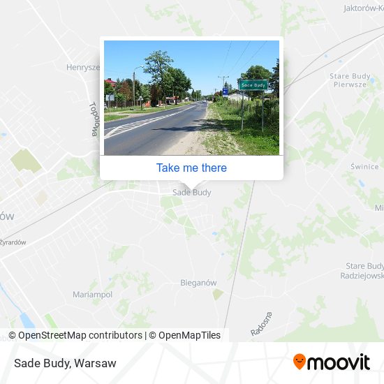 Sade Budy map