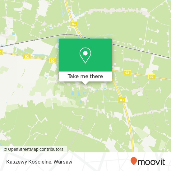 Kaszewy Kościelne map