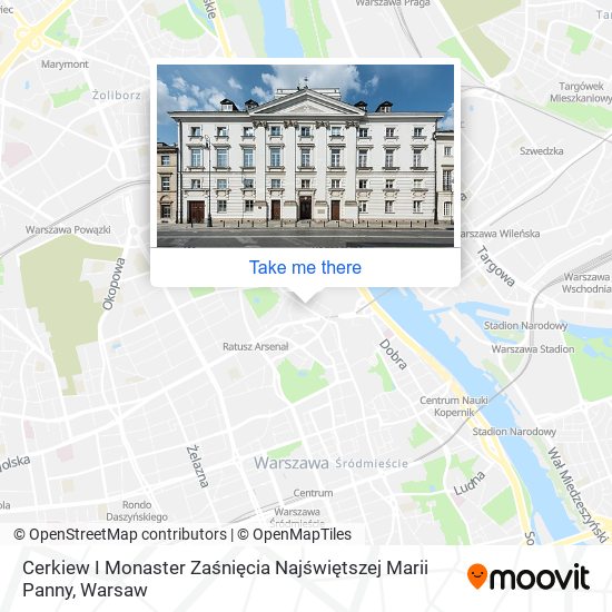 Cerkiew I Monaster Zaśnięcia Najświętszej Marii Panny map