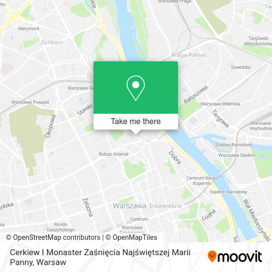Cerkiew I Monaster Zaśnięcia Najświętszej Marii Panny map