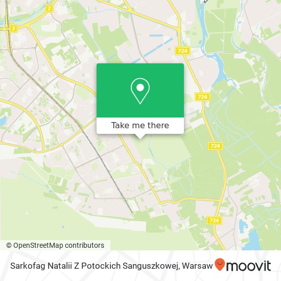 Sarkofag Natalii Z Potockich Sanguszkowej map