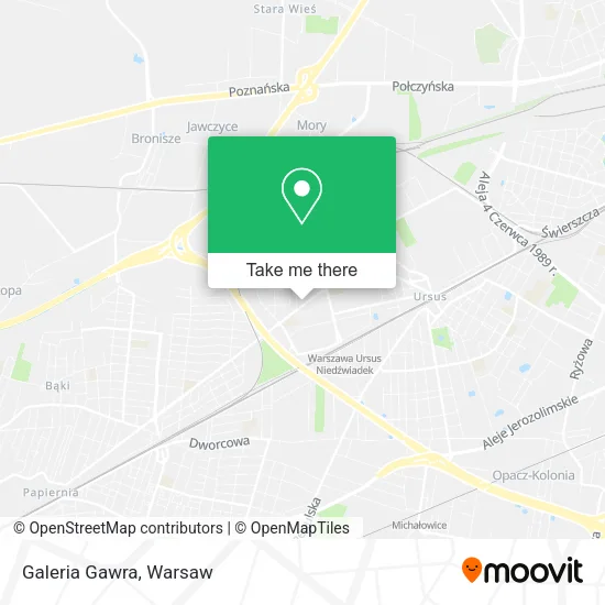 Galeria Gawra map