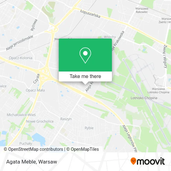 Agata Meble map