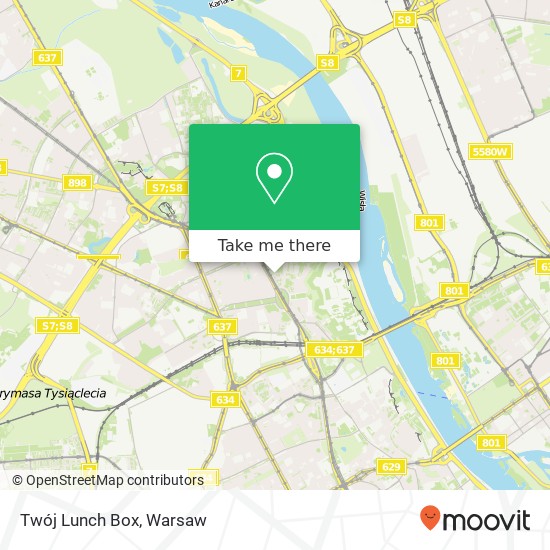 Twój Lunch Box map