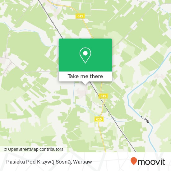 Pasieka Pod Krzywą Sosną map