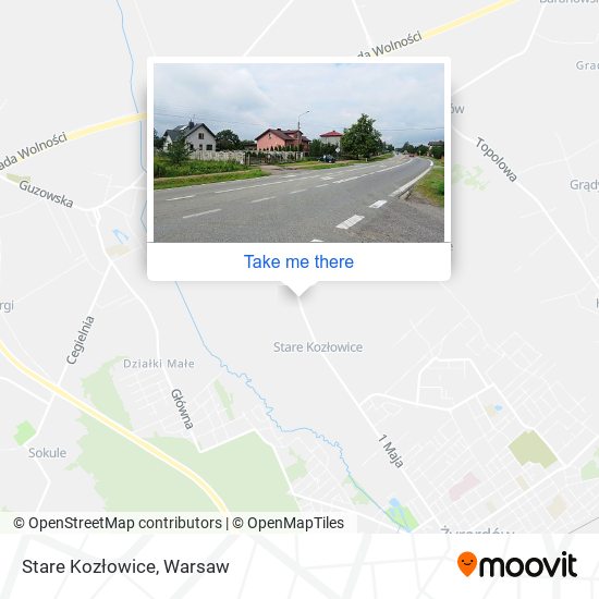 Stare Kozłowice map