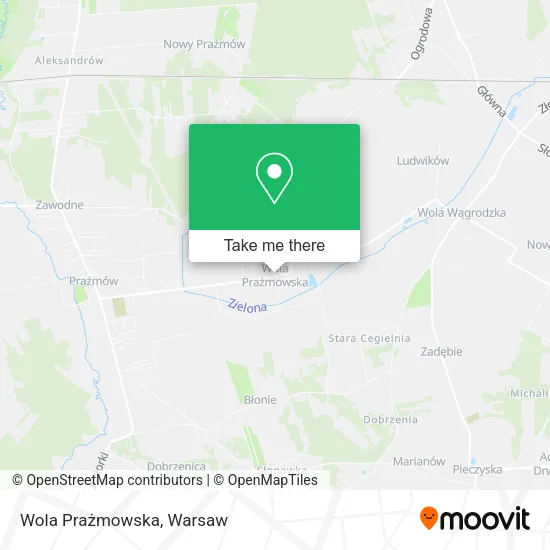 Wola Prażmowska map