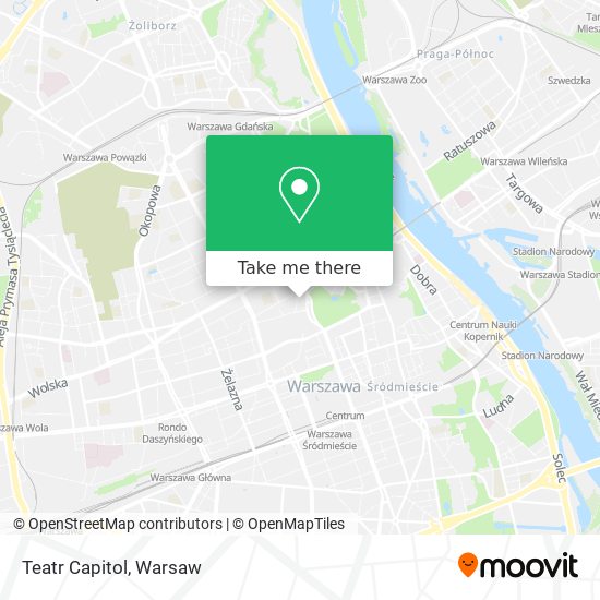 Teatr Capitol map