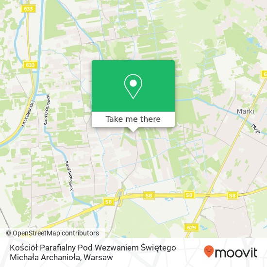 Kościół Parafialny Pod Wezwaniem Świętego Michała Archanioła map