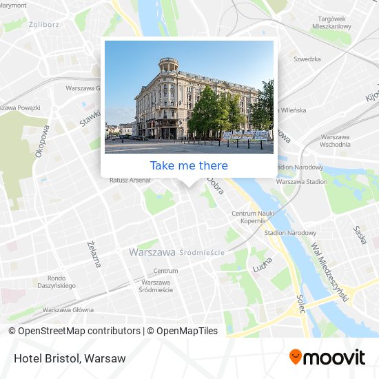 Hotel Bristol map