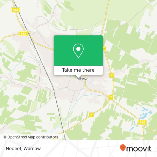 Neonet map