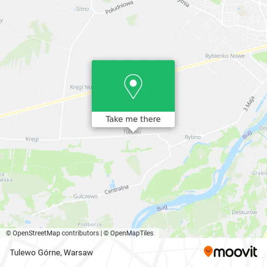 Карта Tulewo Górne