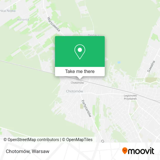 Chotomów map