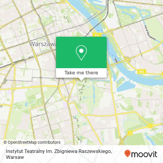 Instytut Teatralny Im. Zbigniewa Raszewskiego map