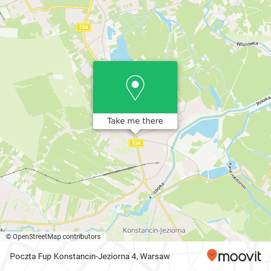 Poczta Fup Konstancin-Jeziorna 4 map