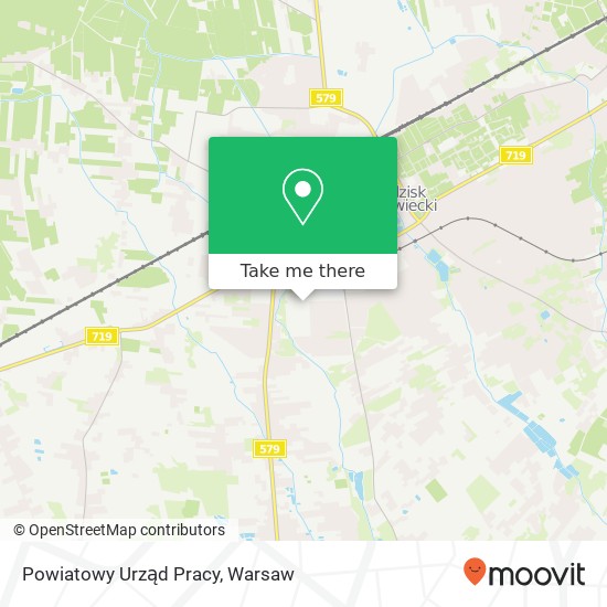 Powiatowy Urząd Pracy map