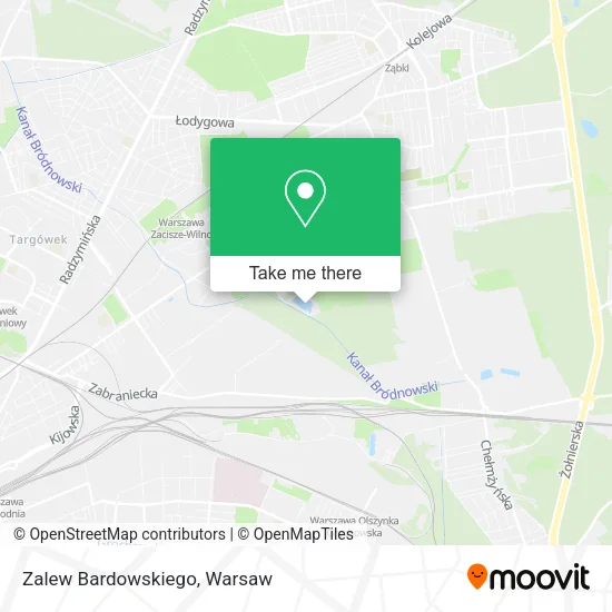 Zalew Bardowskiego map