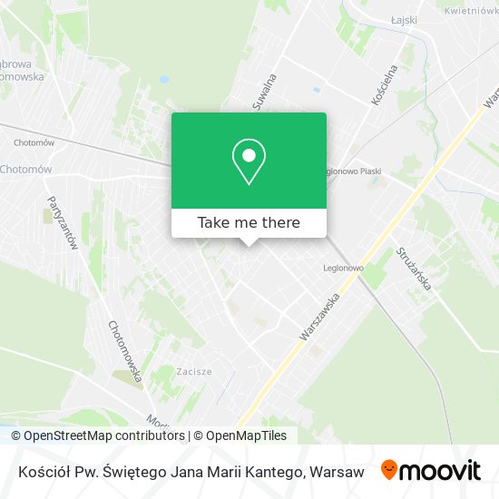 Kościół Pw. Świętego Jana Marii Kantego map