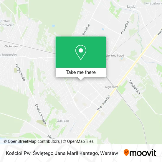 Kościół Pw. Świętego Jana Marii Kantego map