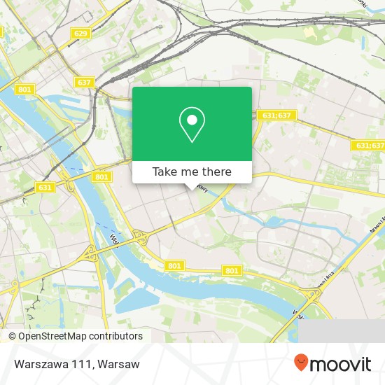 Warszawa 111 map