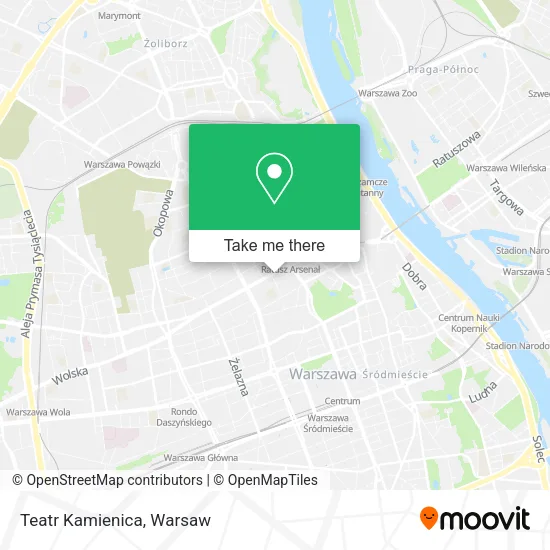 Teatr Kamienica map