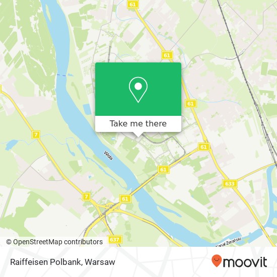 Raiffeisen Polbank map