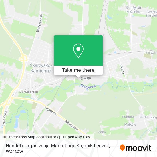 Handel i Organizacja Marketingu Stępnik Leszek map