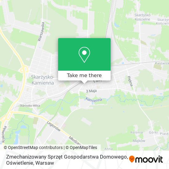 Zmechanizowany Sprzęt Gospodarstwa Domowego, Oświetlenie map