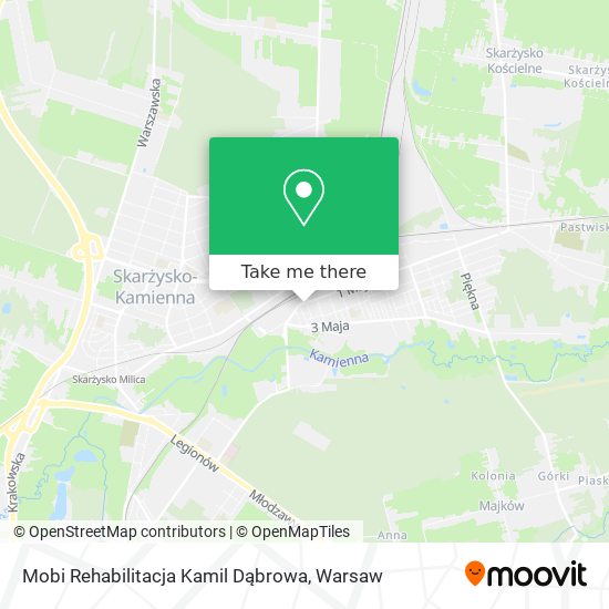 Карта Mobi Rehabilitacja Kamil Dąbrowa