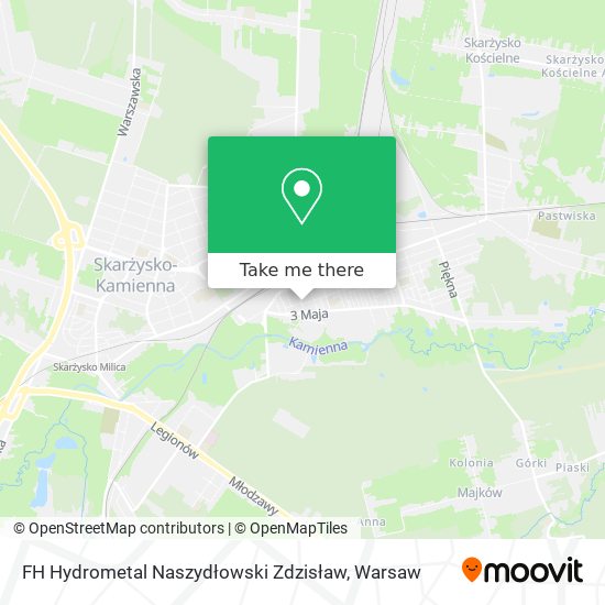 FH Hydrometal Naszydłowski Zdzisław map