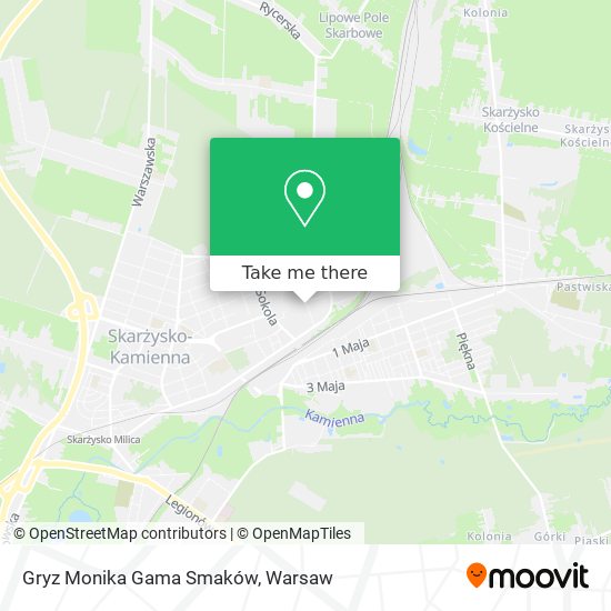 Gryz Monika Gama Smaków map