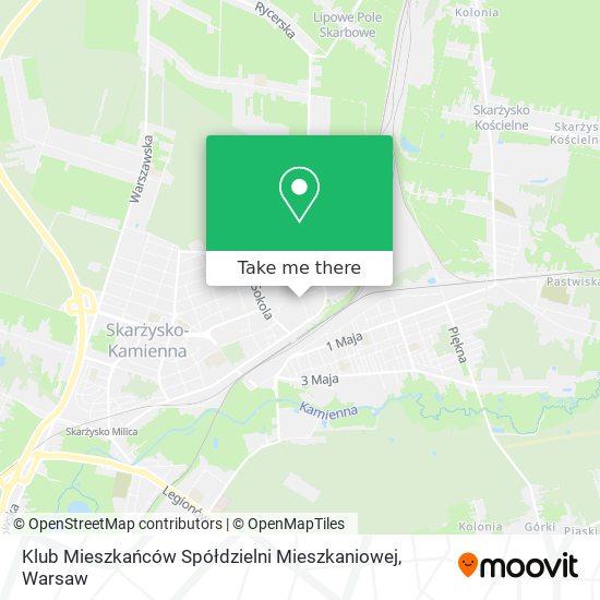 Карта Klub Mieszkańców Spółdzielni Mieszkaniowej