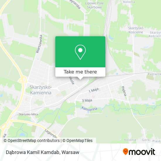 Dąbrowa Kamil Kamdab map