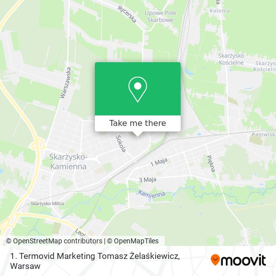 Карта 1. Termovid Marketing Tomasz Żelaśkiewicz